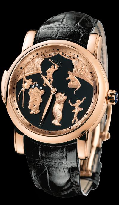 Replica Ulysse Complications Circus Minute Repeater Watch 746-88